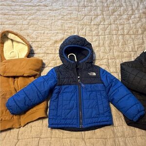 North Face Blue Puffer Jacket Toddler Bundle